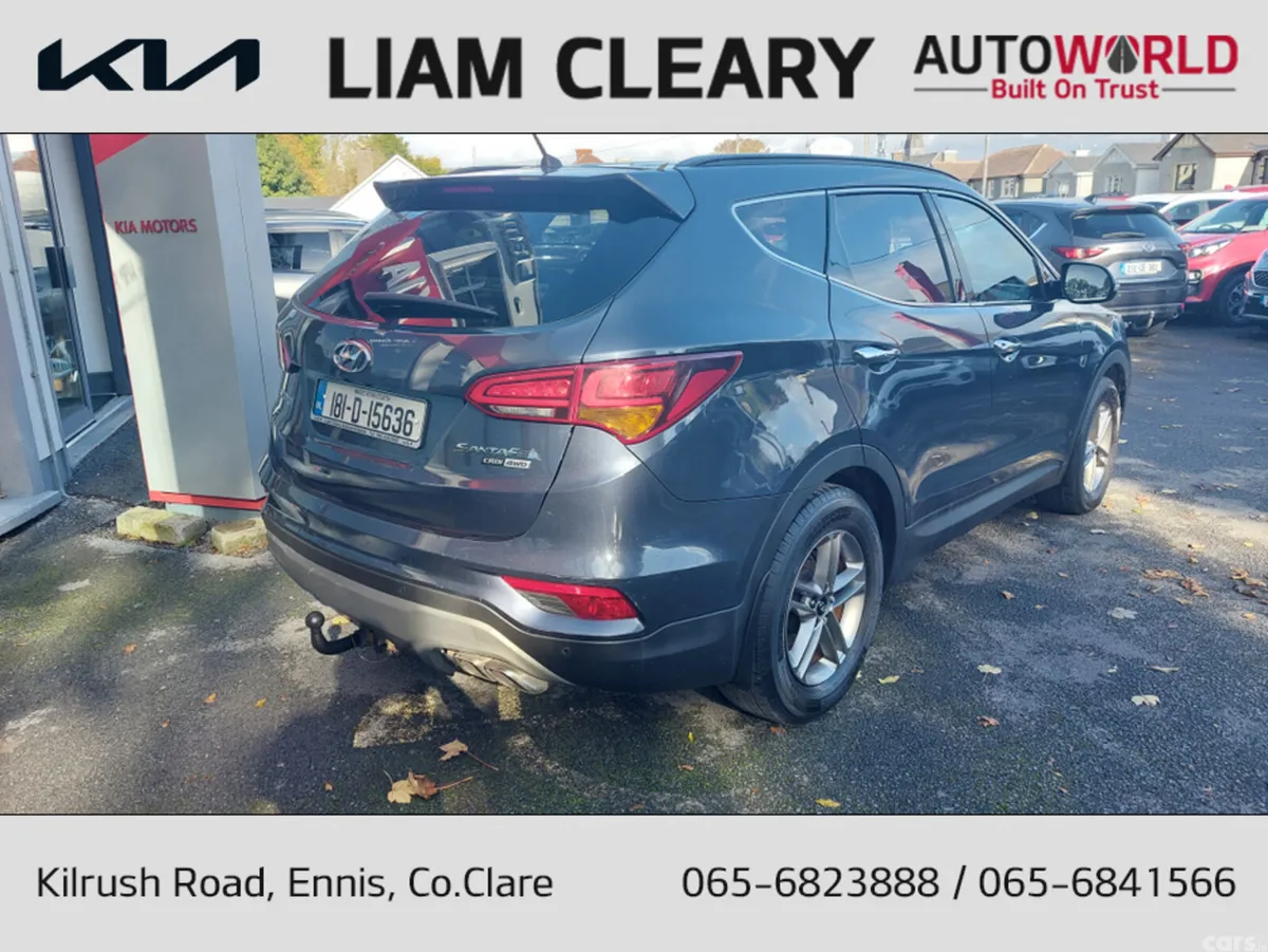 Hyundai Santa Fe SUV, Diesel, 2018, Blue