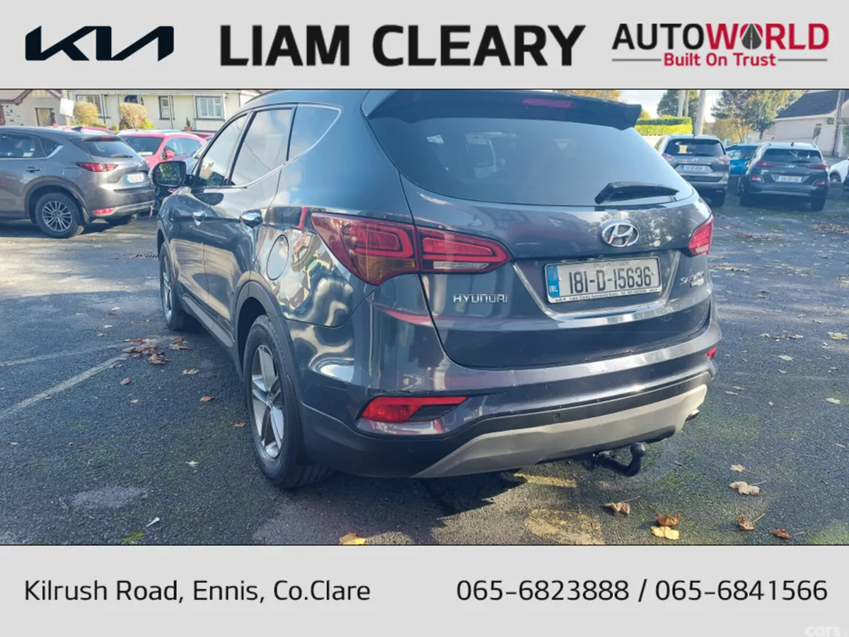 Hyundai Santa Fe SUV, Diesel, 2018, Blue