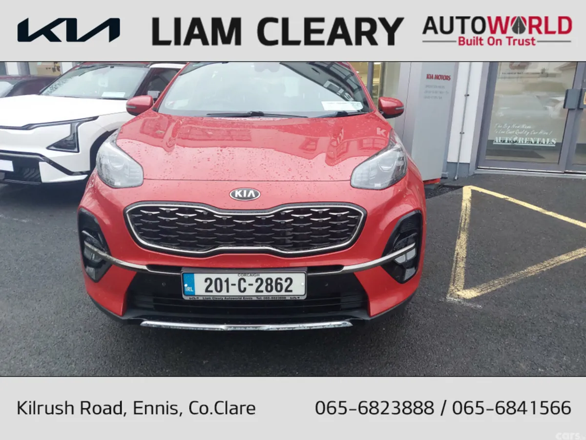 Kia Sportage MPV, Diesel, 2020, Red