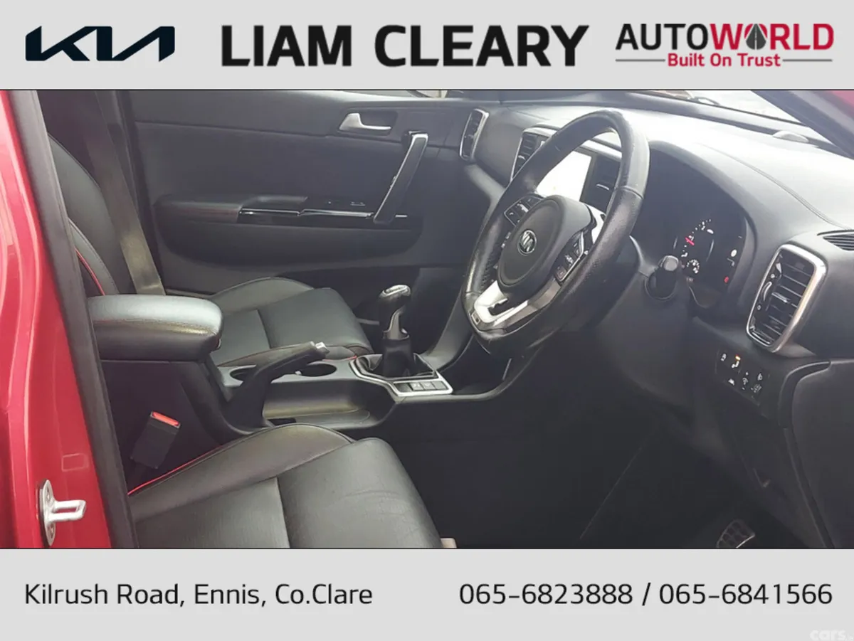 Kia Sportage MPV, Diesel, 2020, Red