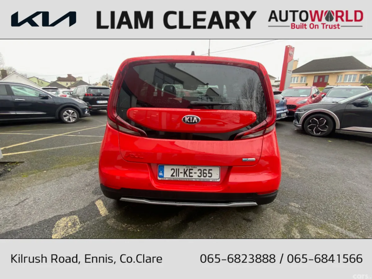 Kia Soul Hatchback, Electric, 2021, Red