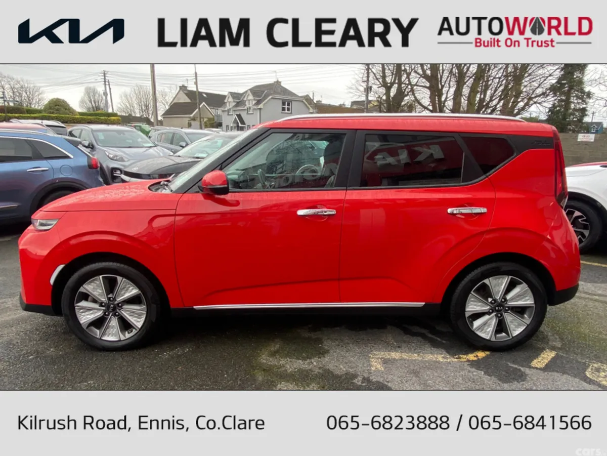 Kia Soul Hatchback, Electric, 2021, Red