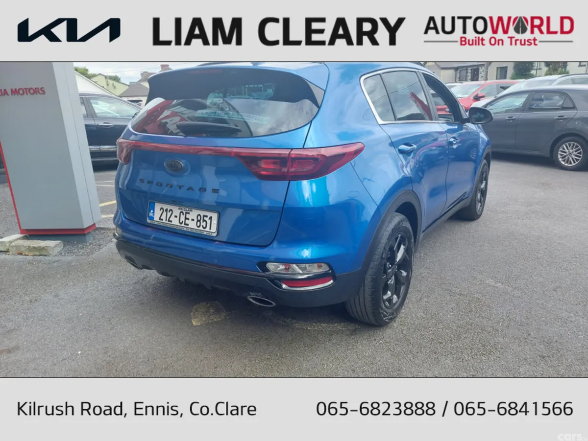 Kia Sportage MPV, Diesel Hybrid, 2021, Blue