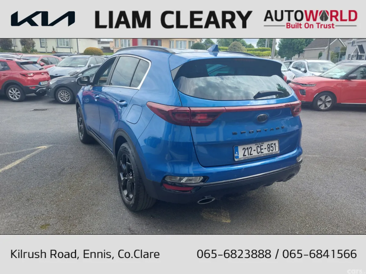 Kia Sportage MPV, Diesel Hybrid, 2021, Blue