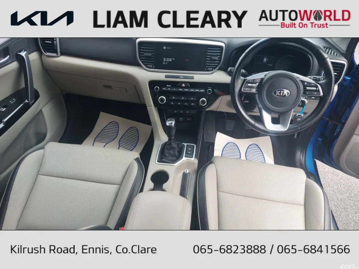 Kia Sportage MPV, Diesel Hybrid, 2021, Blue