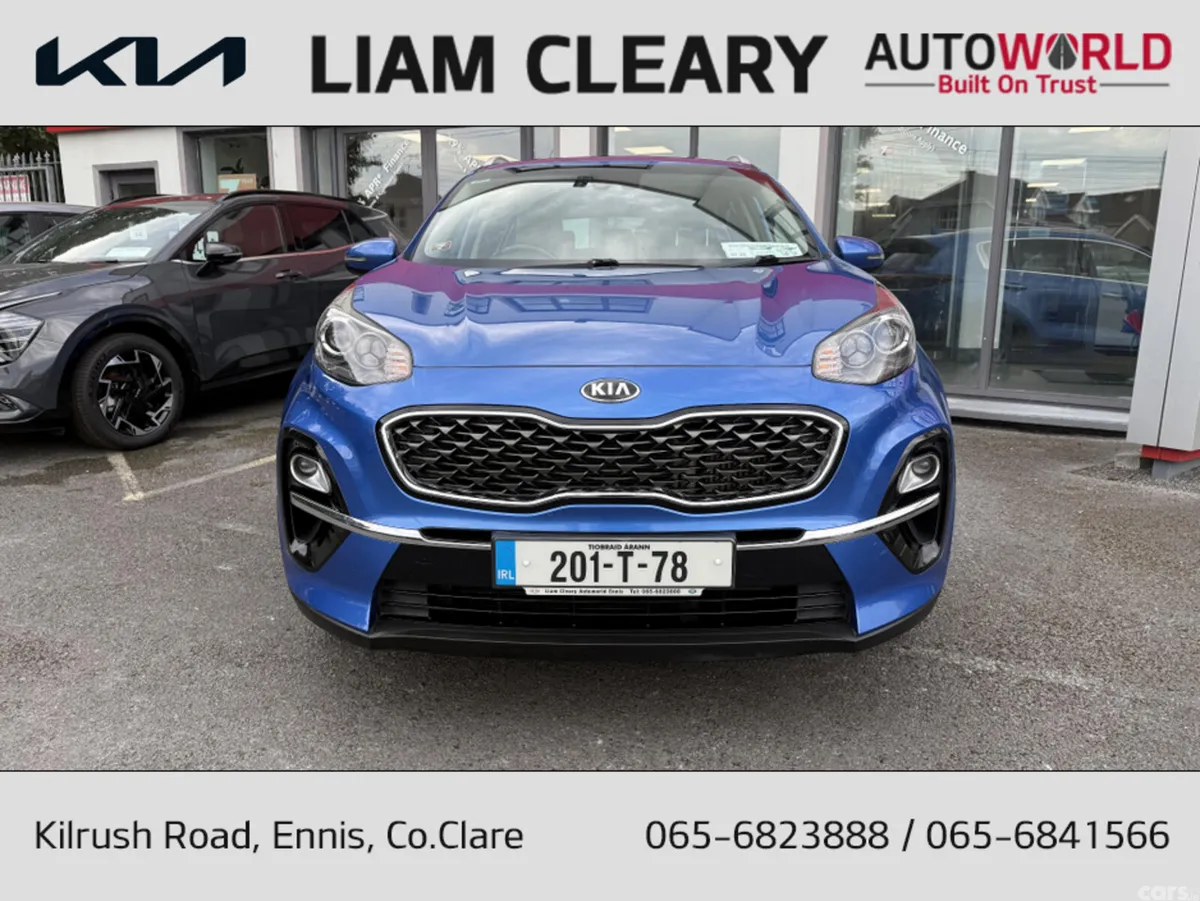Kia Sportage MPV, Diesel, 2020, Blue