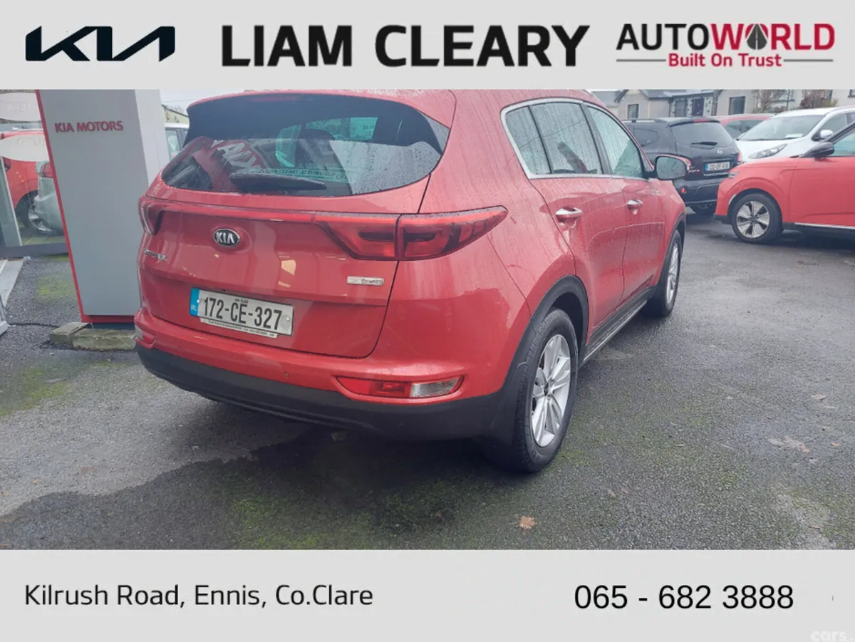 Kia Sportage MPV, Diesel, 2017, Red