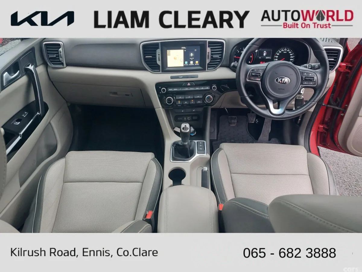 Kia Sportage MPV, Diesel, 2017, Red