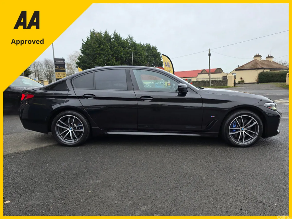 BMW 5-Series Saloon, Petrol Plug-in Hybrid, 2021, Black