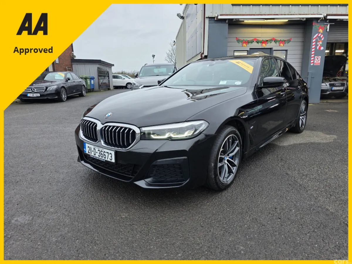 BMW 5-Series Saloon, Petrol Plug-in Hybrid, 2021, Black