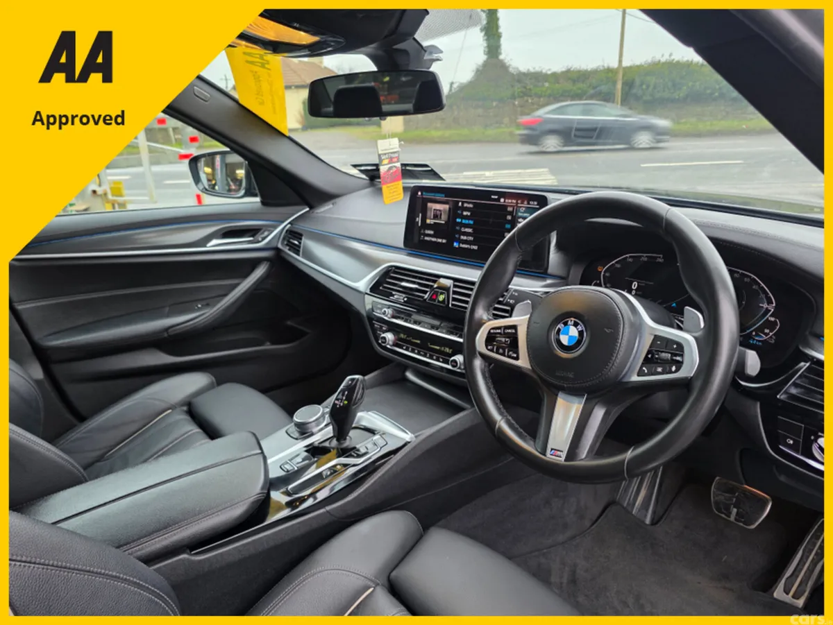 BMW 5-Series Saloon, Petrol Plug-in Hybrid, 2021, Black