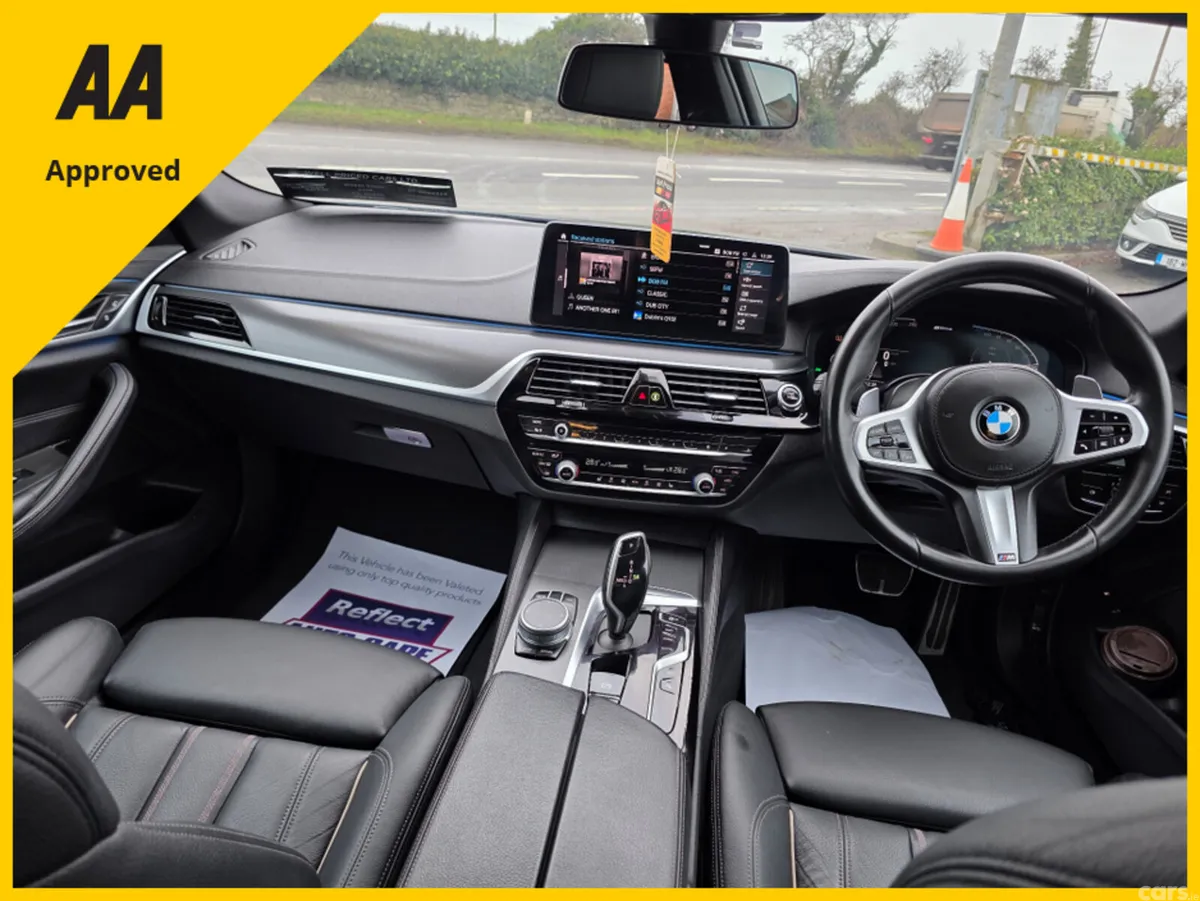 BMW 5-Series Saloon, Petrol Plug-in Hybrid, 2021, Black