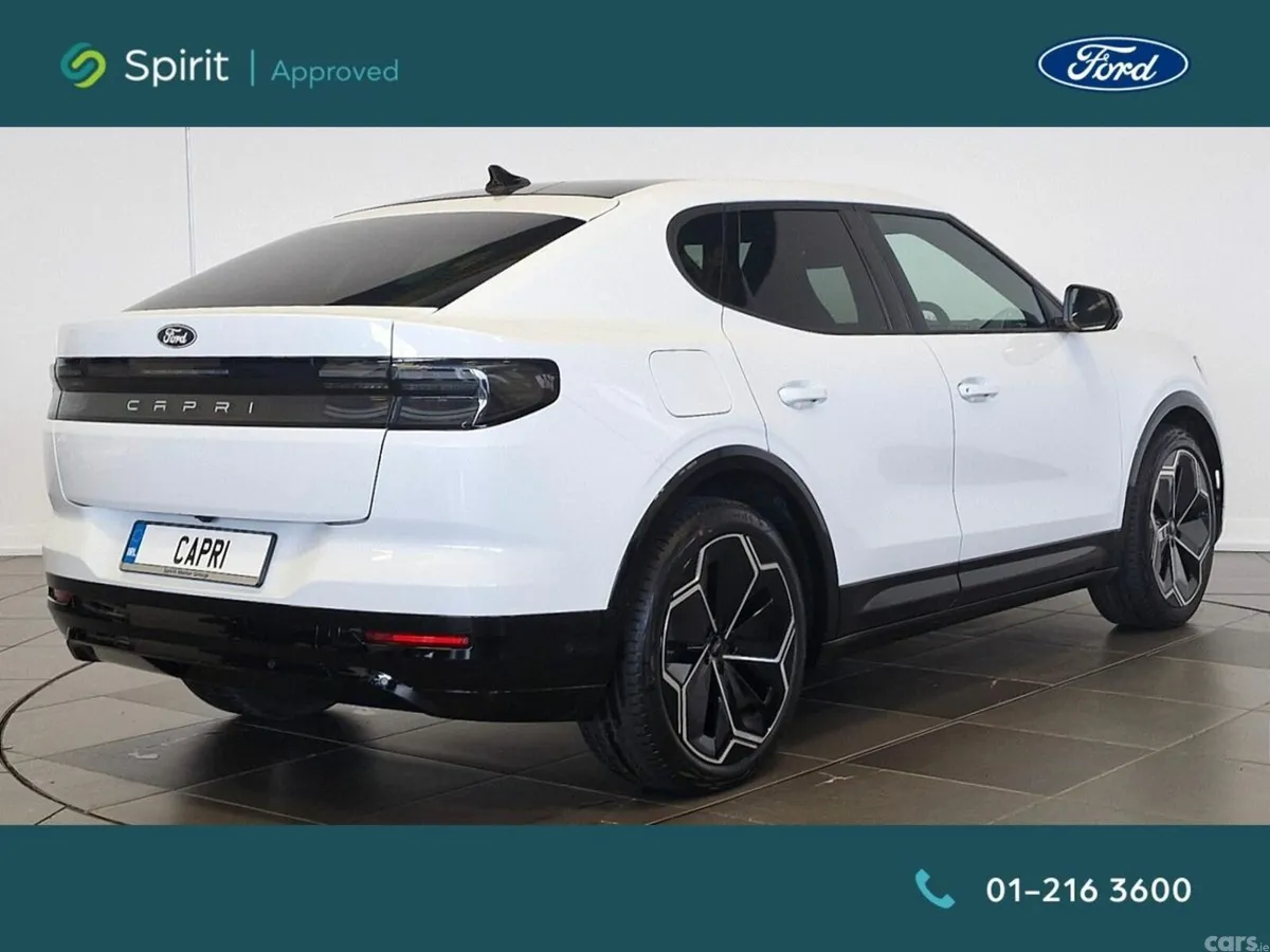 Ford Capri SUV, Electric, 2027, White