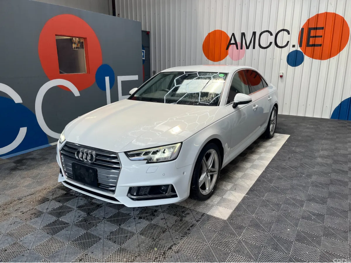 Audi A4 Saloon, Petrol, 2019, White