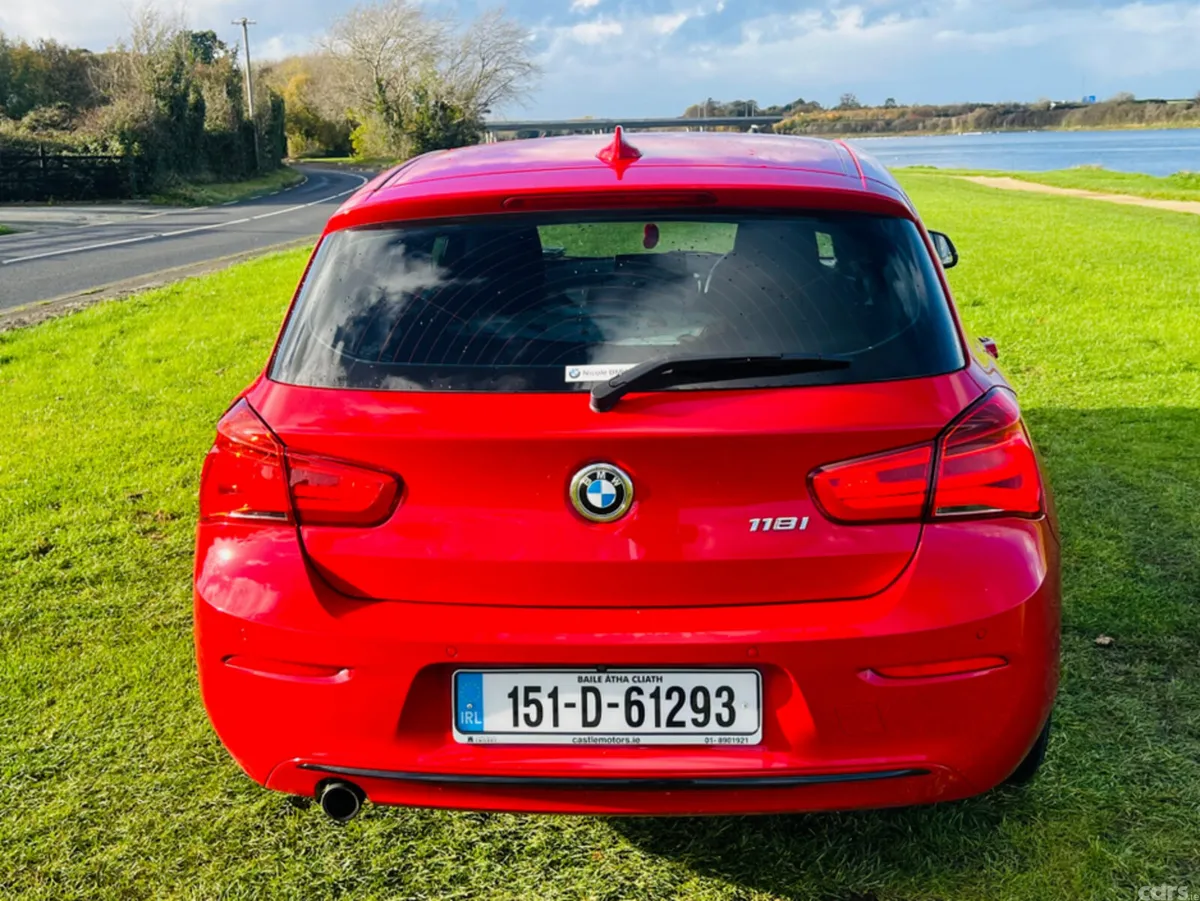 BMW 1-Series Hatchback, Petrol, 2015, Red