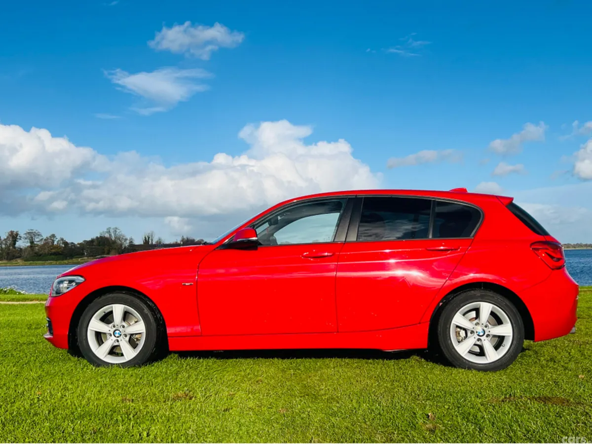 BMW 1-Series Hatchback, Petrol, 2015, Red