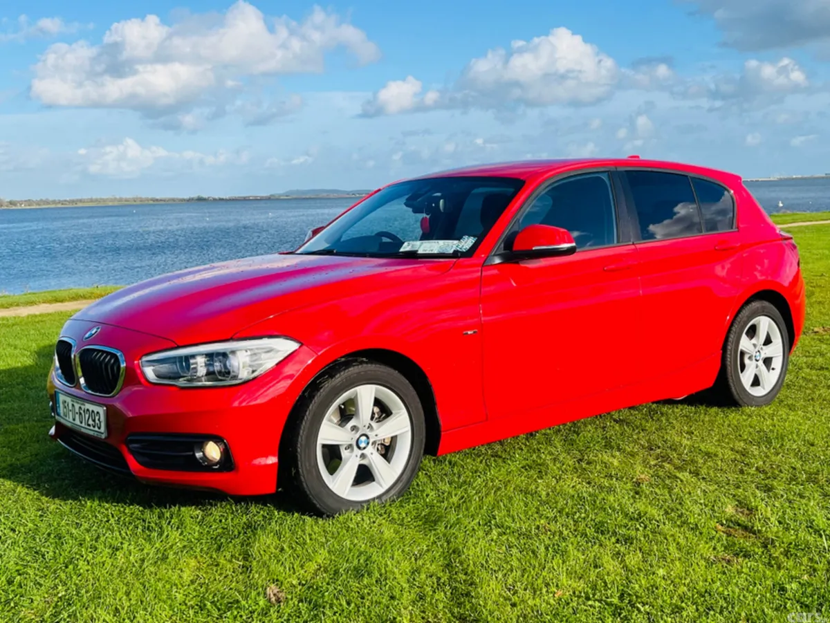BMW 1-Series Hatchback, Petrol, 2015, Red