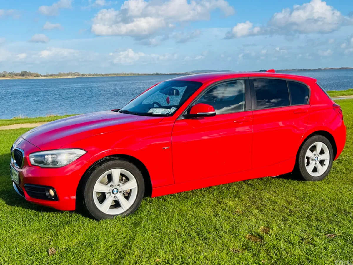 BMW 1-Series Hatchback, Petrol, 2015, Red