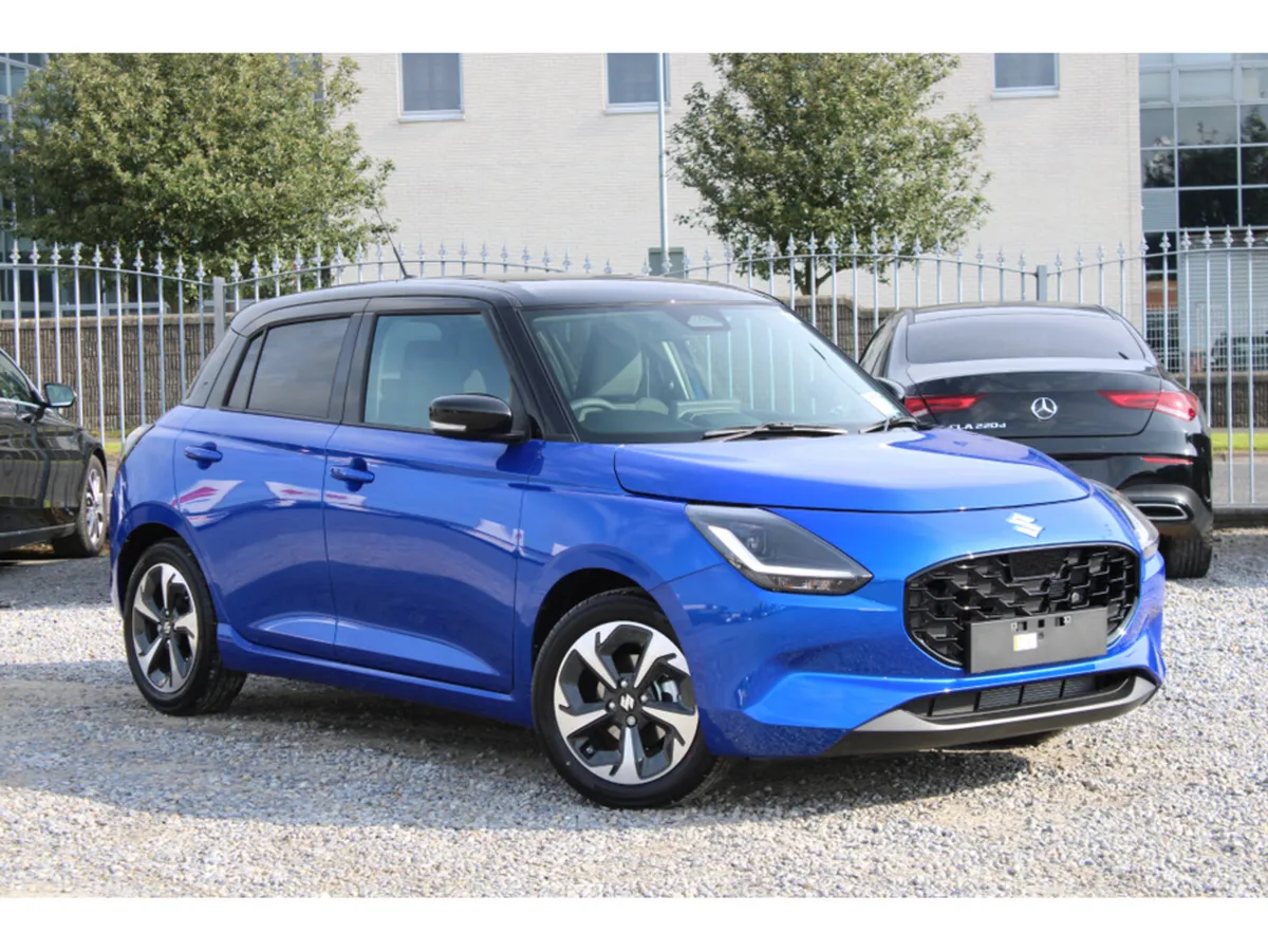 Suzuki Swift Hatchback, Petrol Hybrid, 2027, Blue