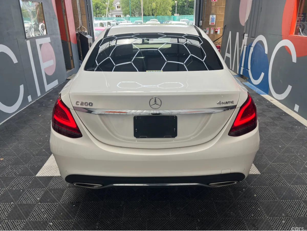 Mercedes-Benz C-Class Saloon, Petrol, 2019, White