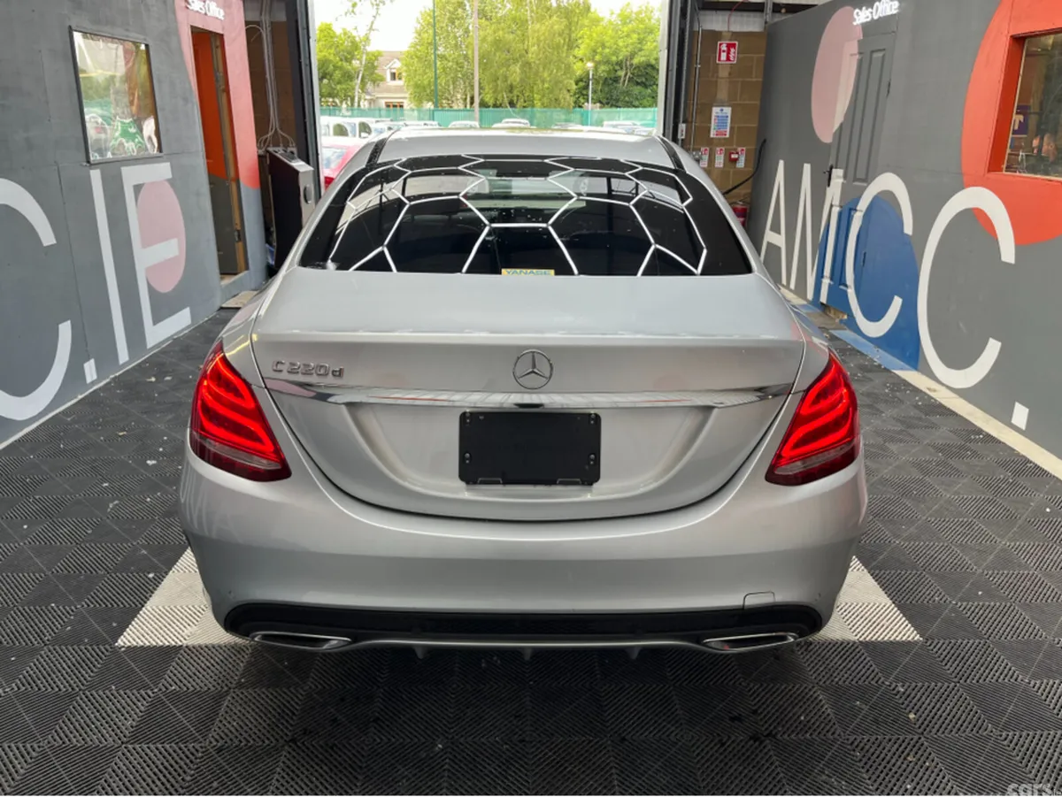Mercedes-Benz C-Class Saloon, Diesel, 2018, Silver