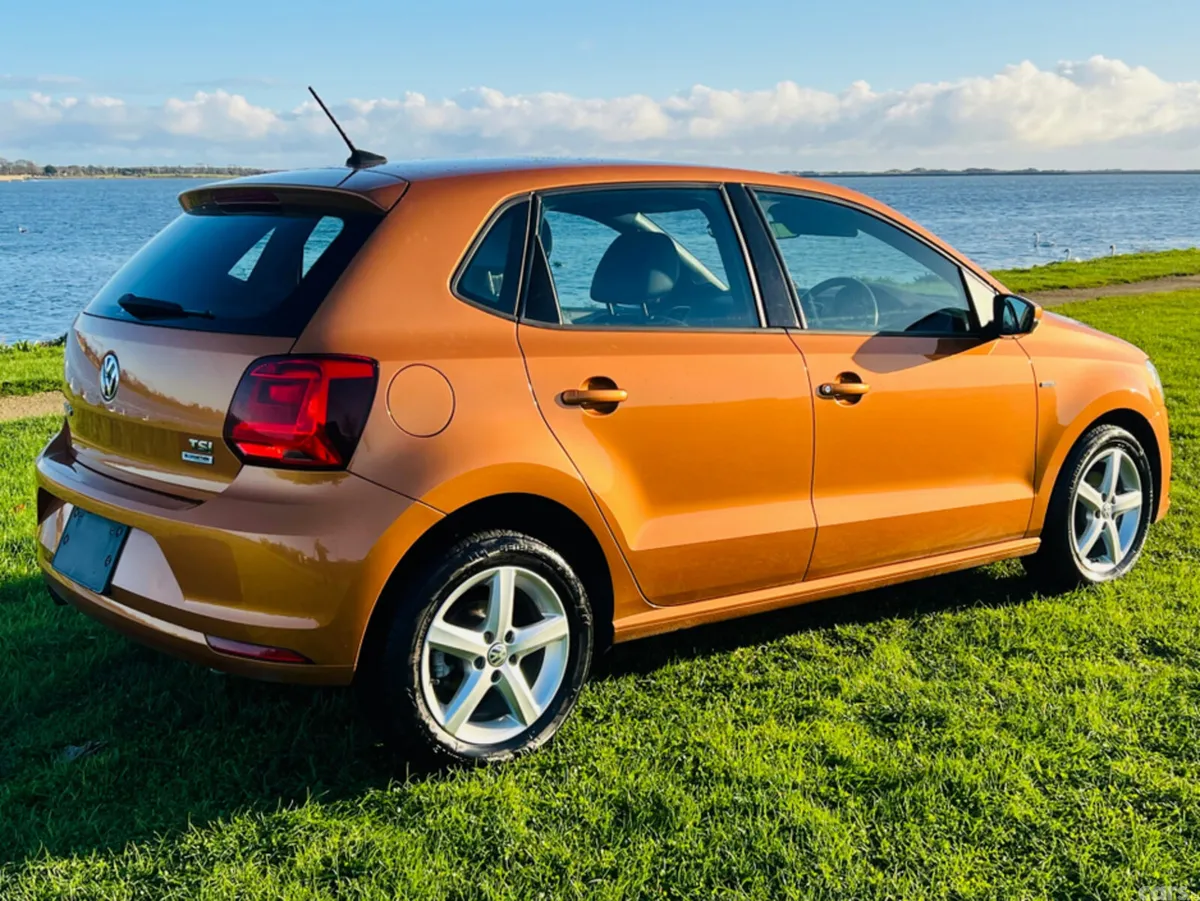 Volkswagen Polo Hatchback, Petrol, 2017, Orange