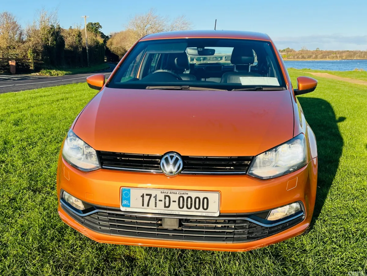 Volkswagen Polo Hatchback, Petrol, 2017, Orange