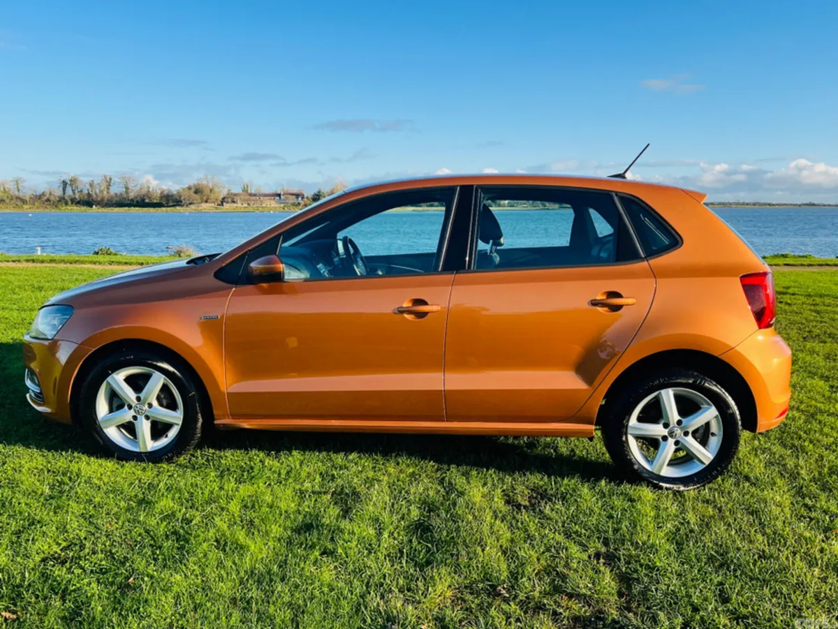 Volkswagen Polo Hatchback, Petrol, 2017, Orange