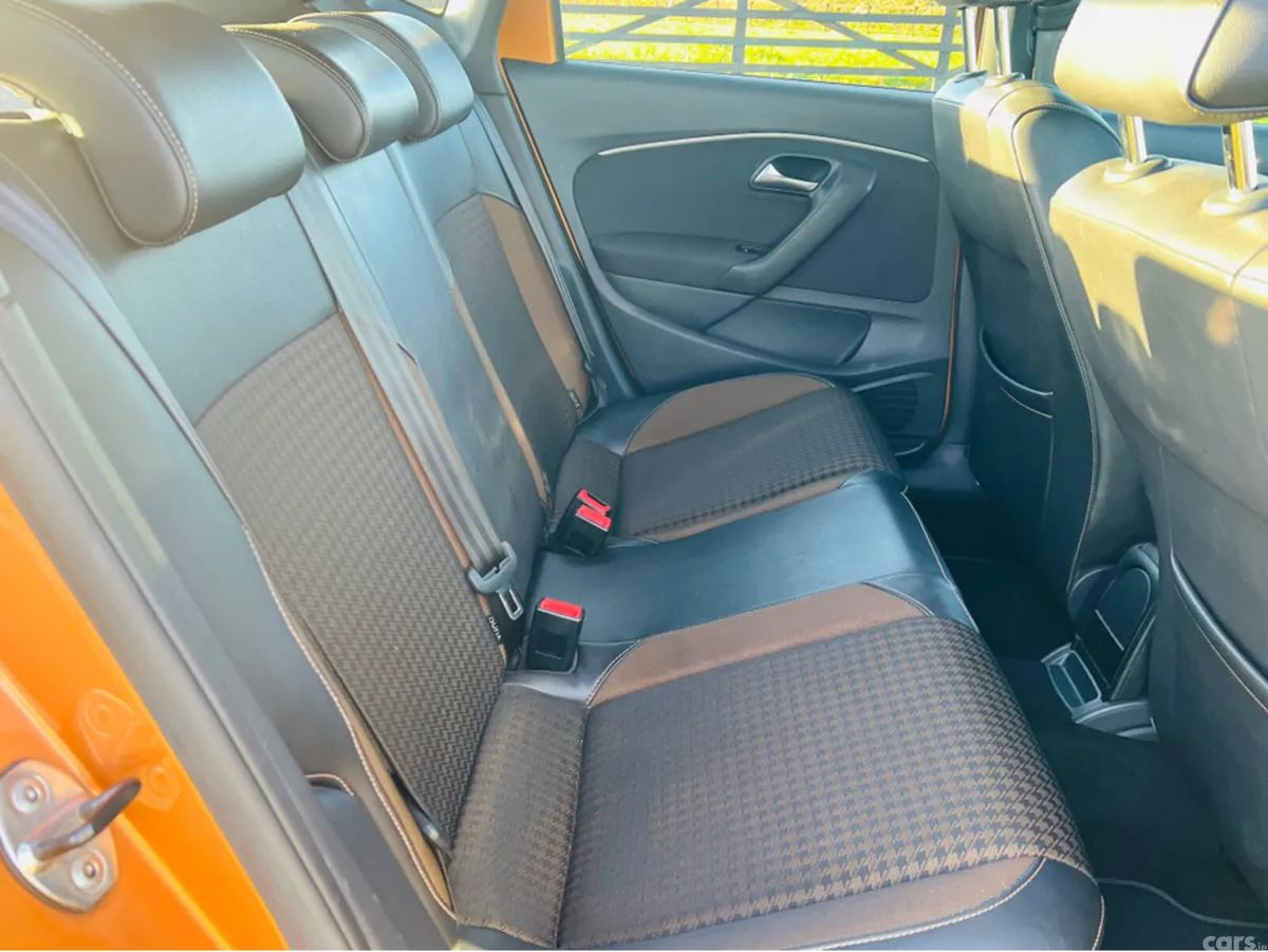 Volkswagen Polo Hatchback, Petrol, 2017, Orange