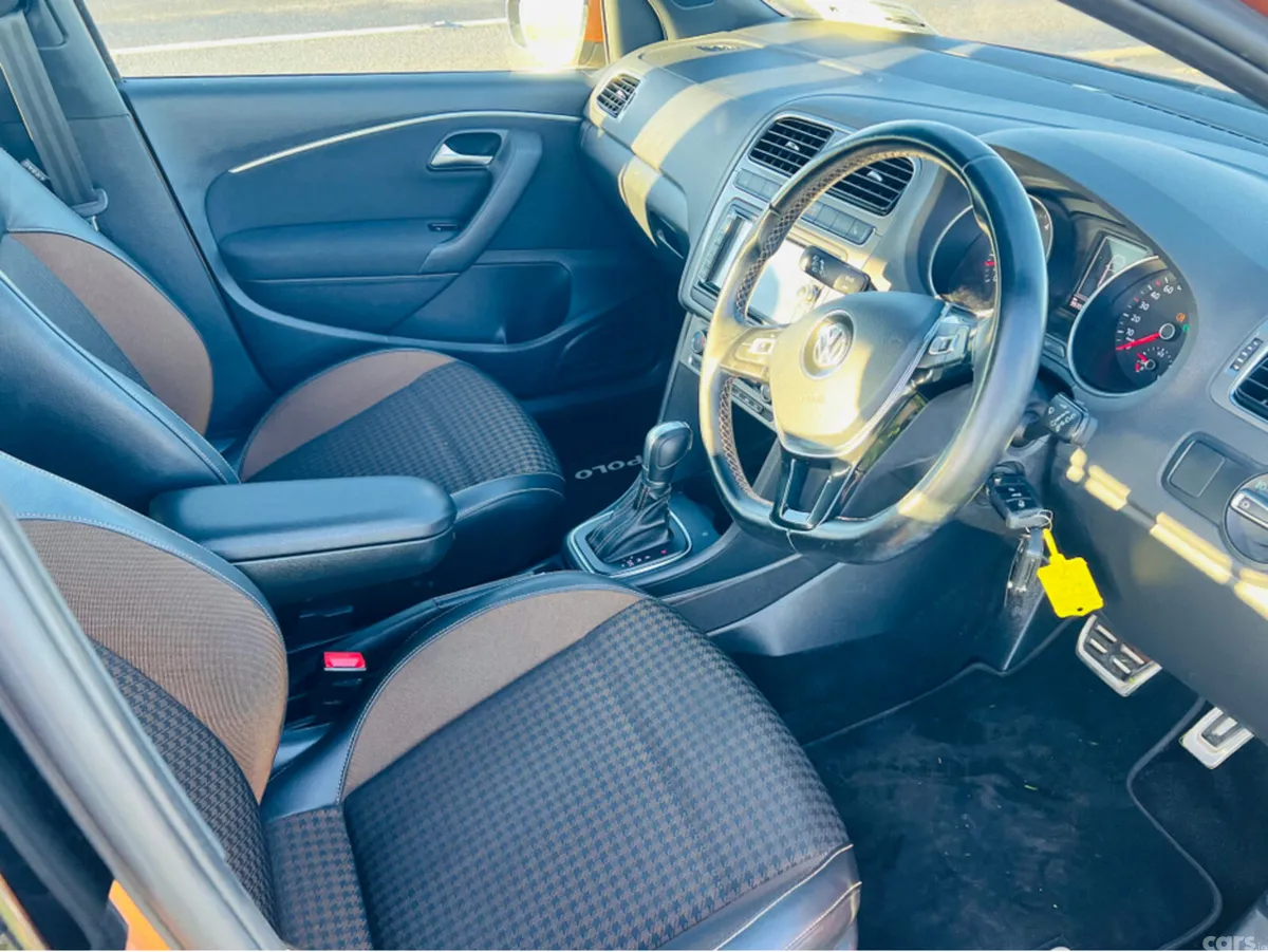 Volkswagen Polo Hatchback, Petrol, 2017, Orange