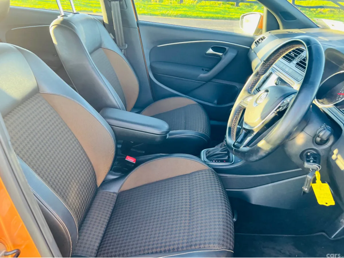 Volkswagen Polo Hatchback, Petrol, 2017, Orange