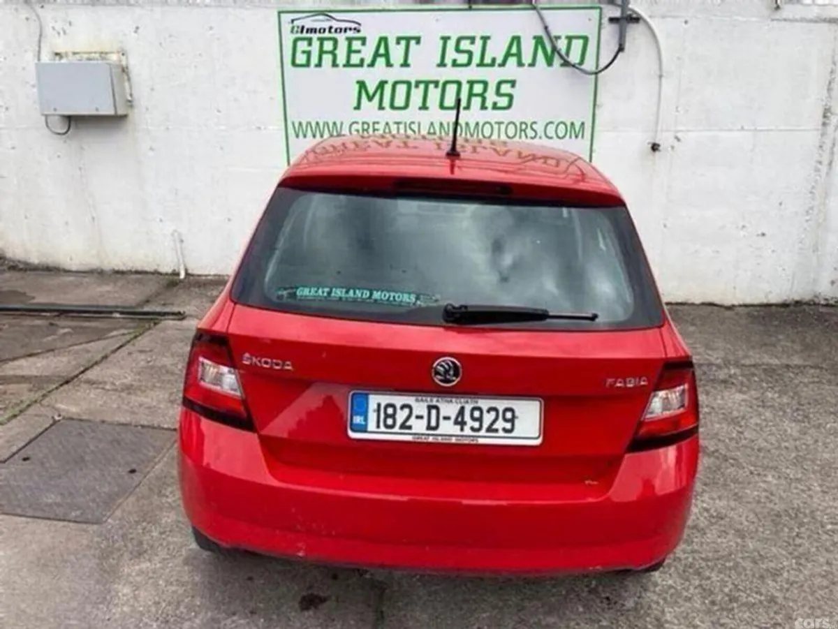 Skoda Fabia Hatchback, Petrol, 2018, Red