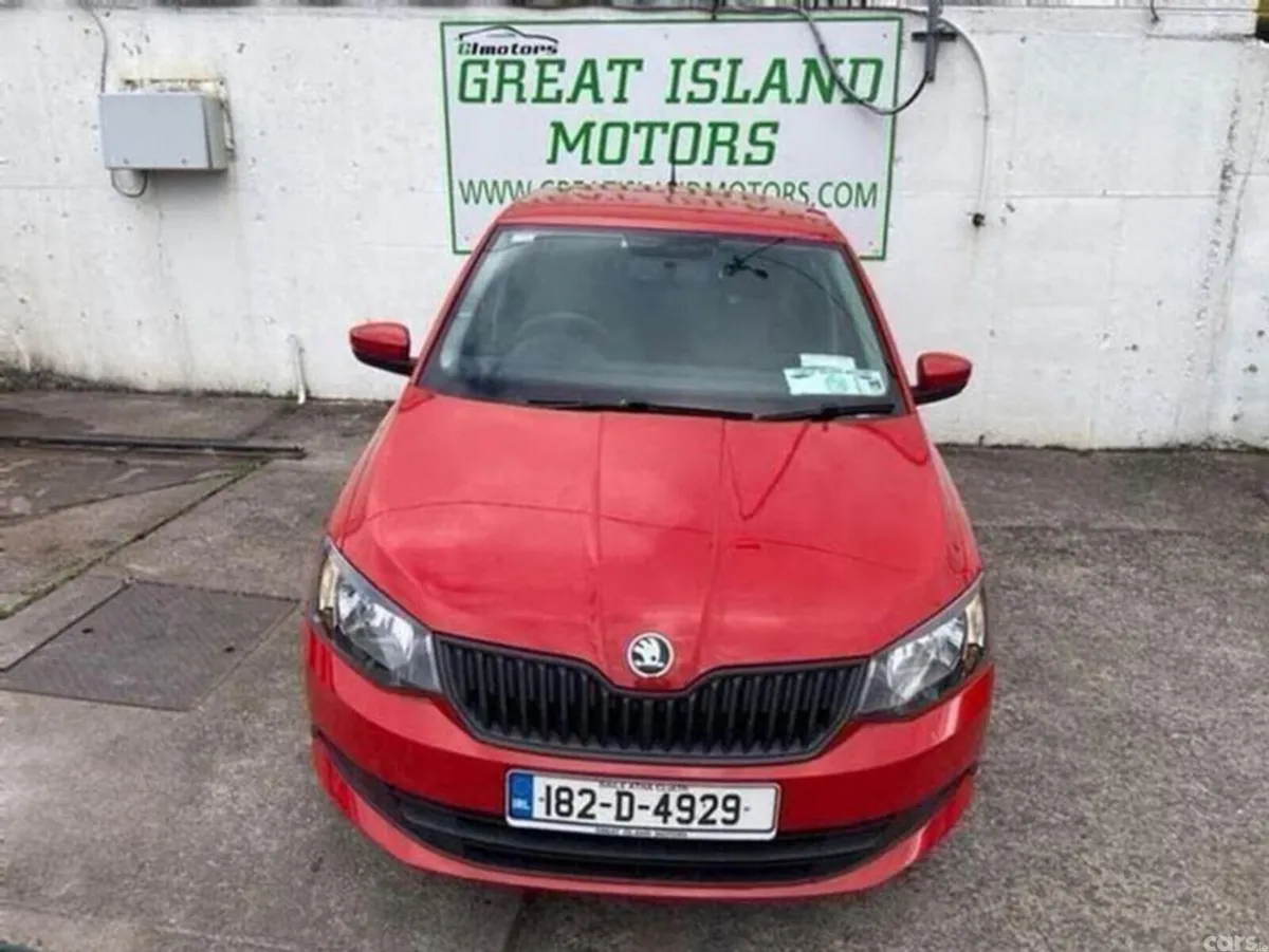 Skoda Fabia Hatchback, Petrol, 2018, Red