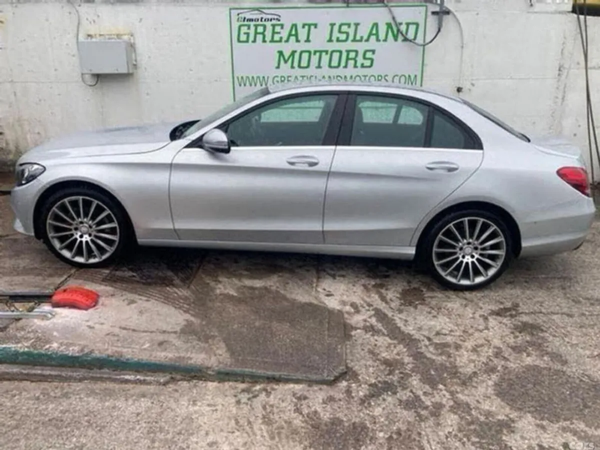Mercedes-Benz C-Class Saloon, Petrol, 2016, Silver
