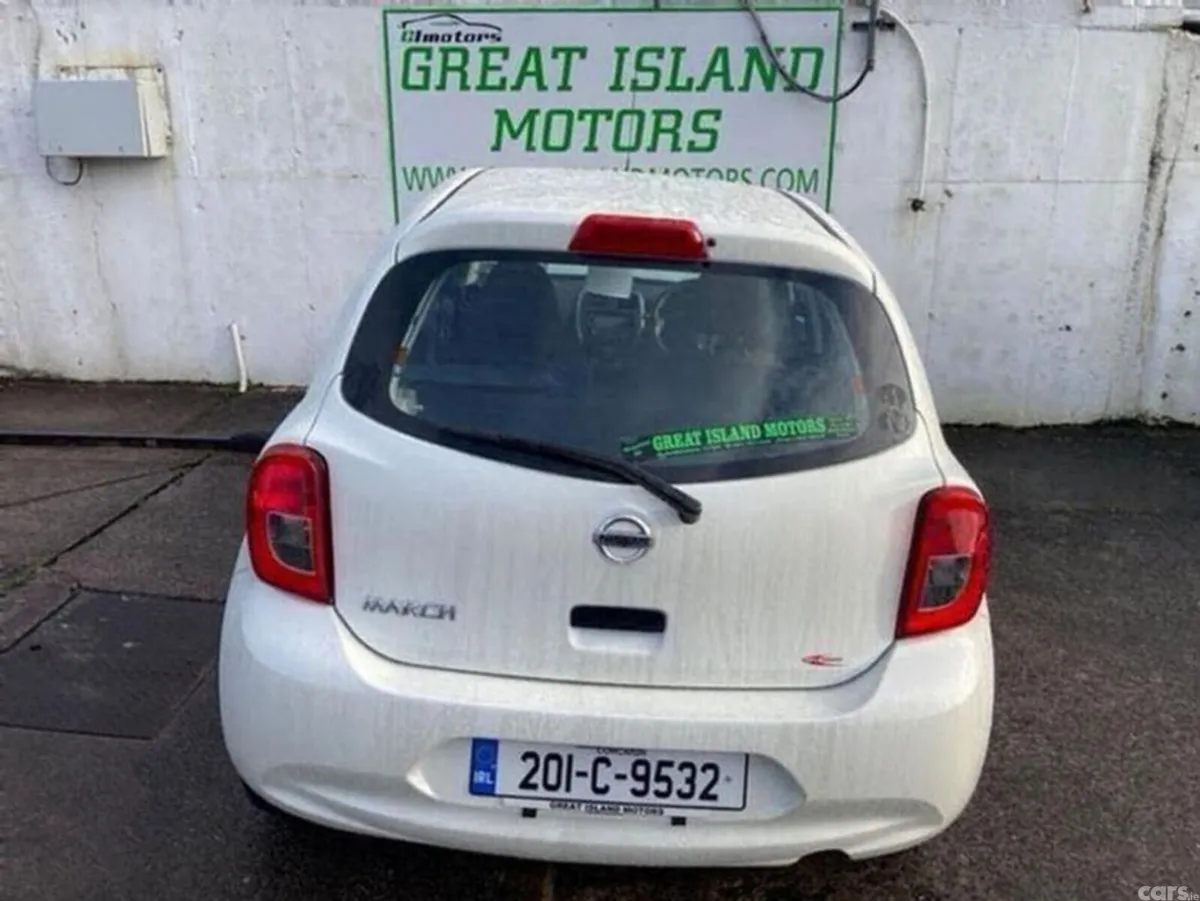 Nissan March Hatchback, Petrol, 2020, White