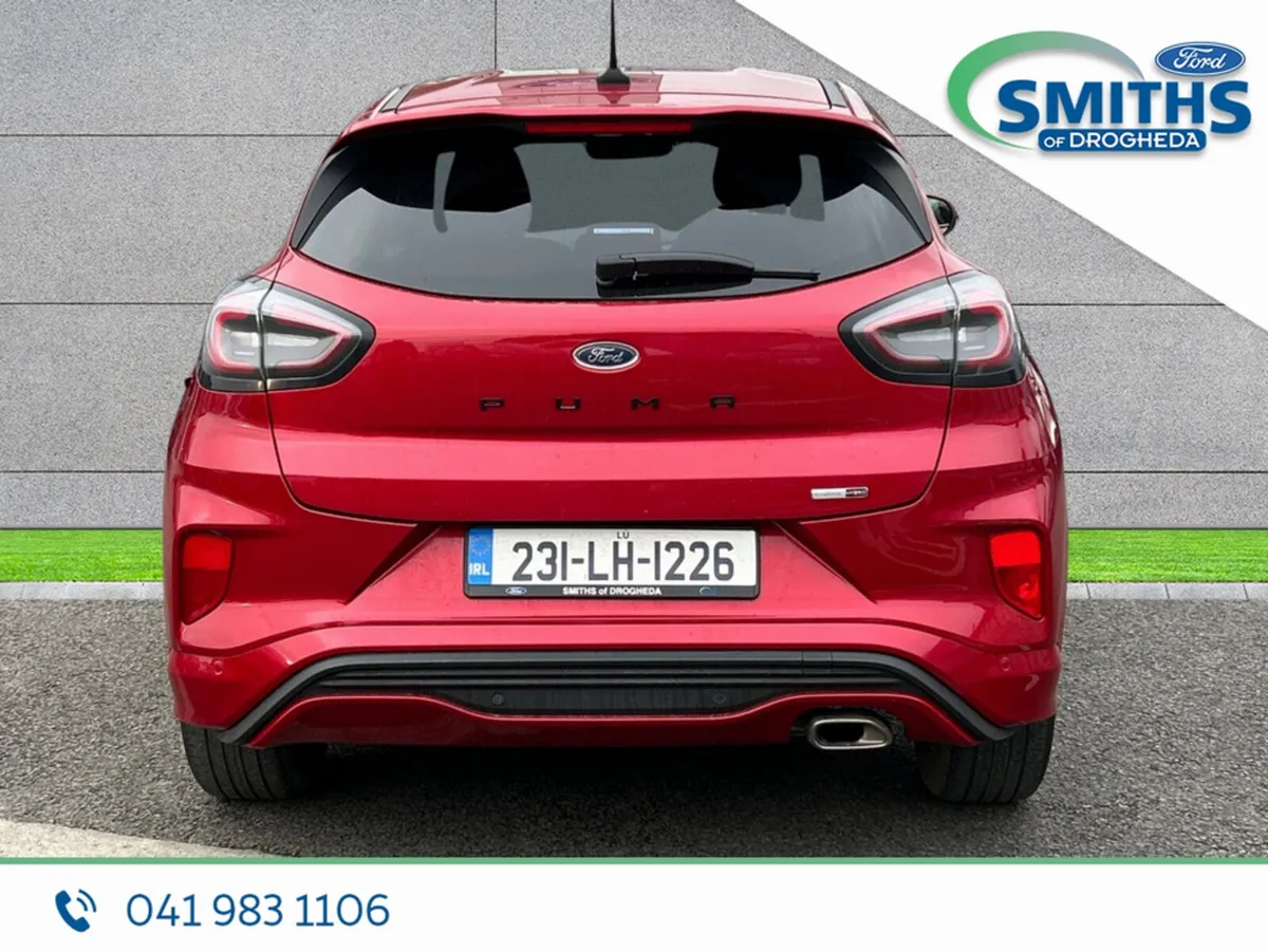 Ford Puma MPV, Petrol Hybrid, 2023, Red