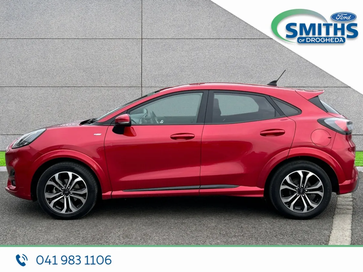 Ford Puma MPV, Petrol Hybrid, 2023, Red