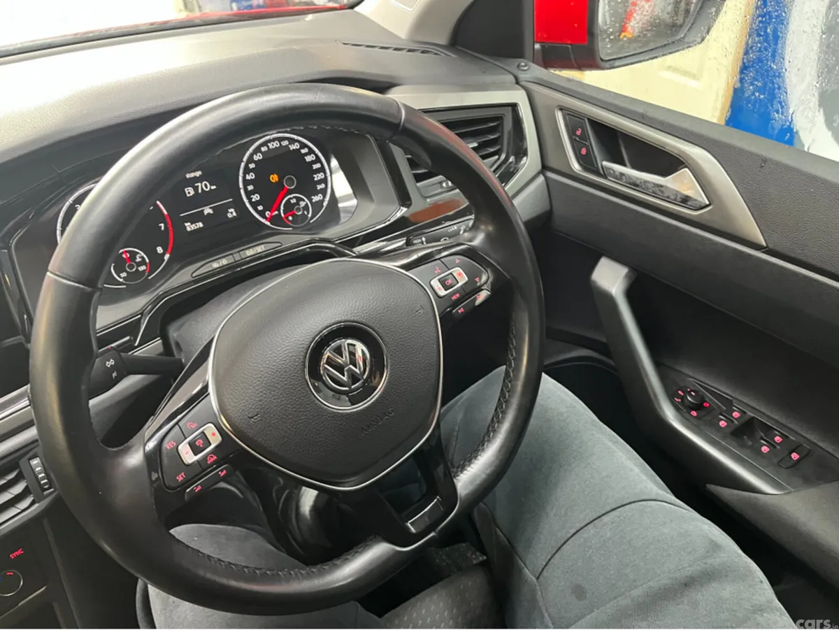 Volkswagen Polo Hatchback, Petrol, 2020, Red