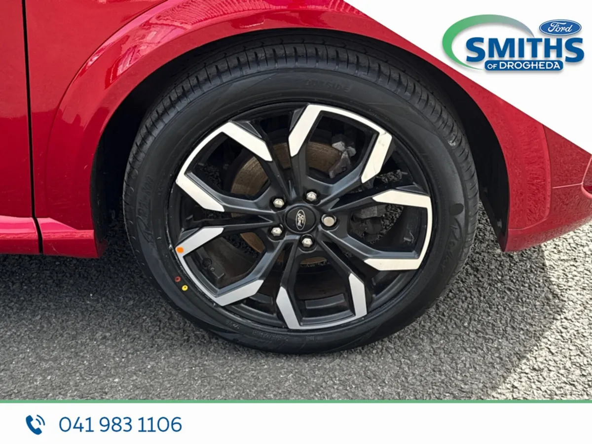 Ford Puma MPV, Petrol Hybrid, 2022, Red