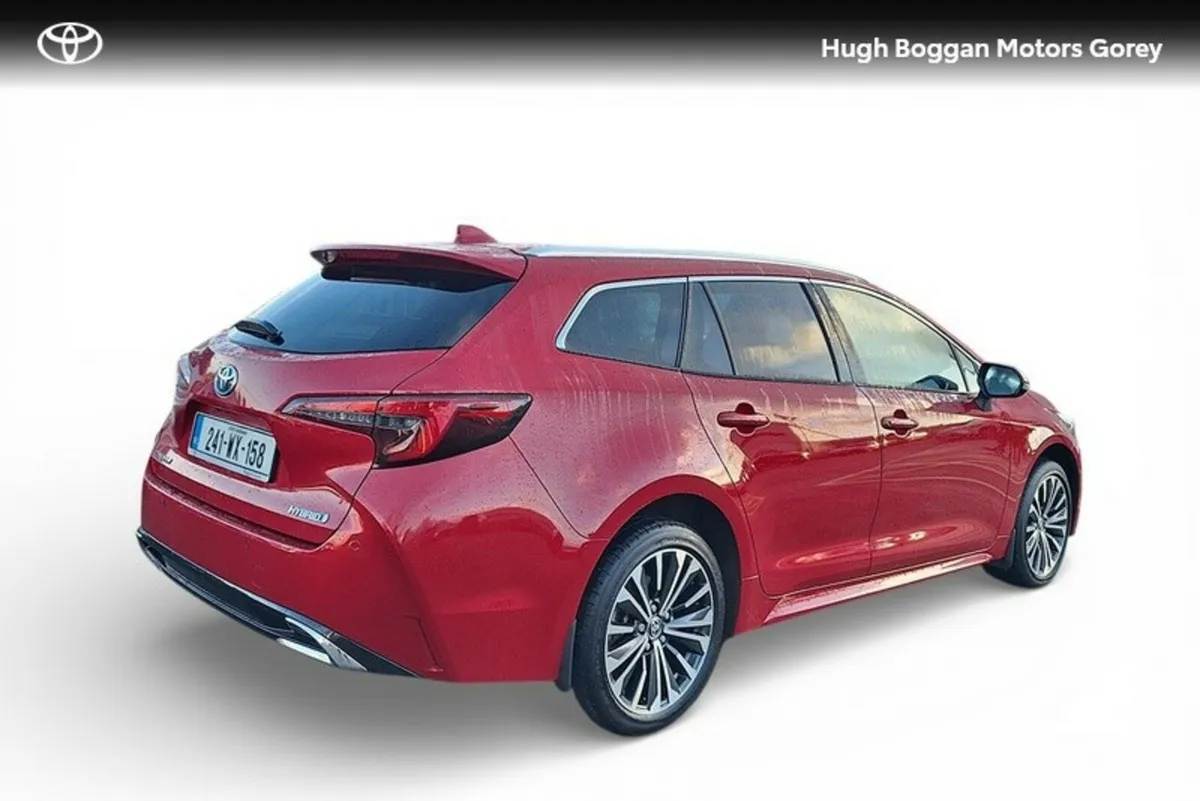 Toyota Corolla Estate, Petrol Hybrid, 2024, Red