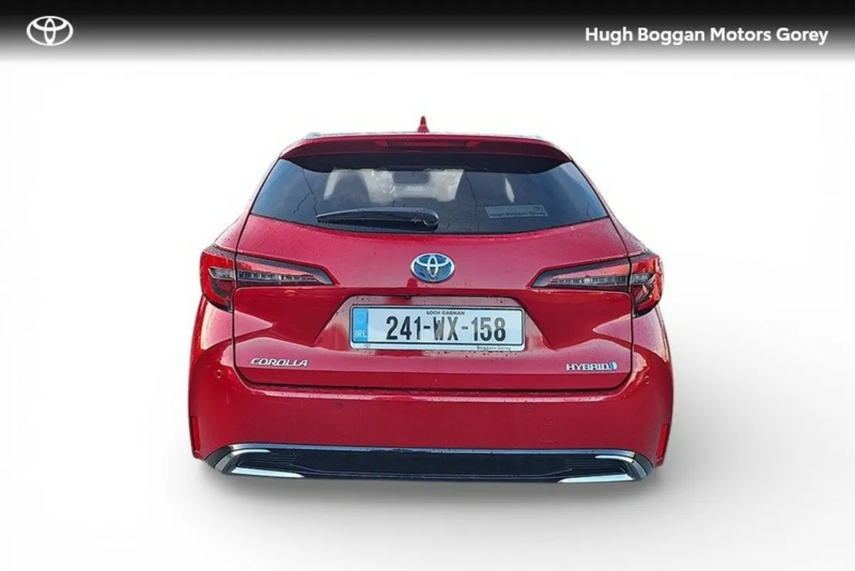 Toyota Corolla Estate, Petrol Hybrid, 2024, Red