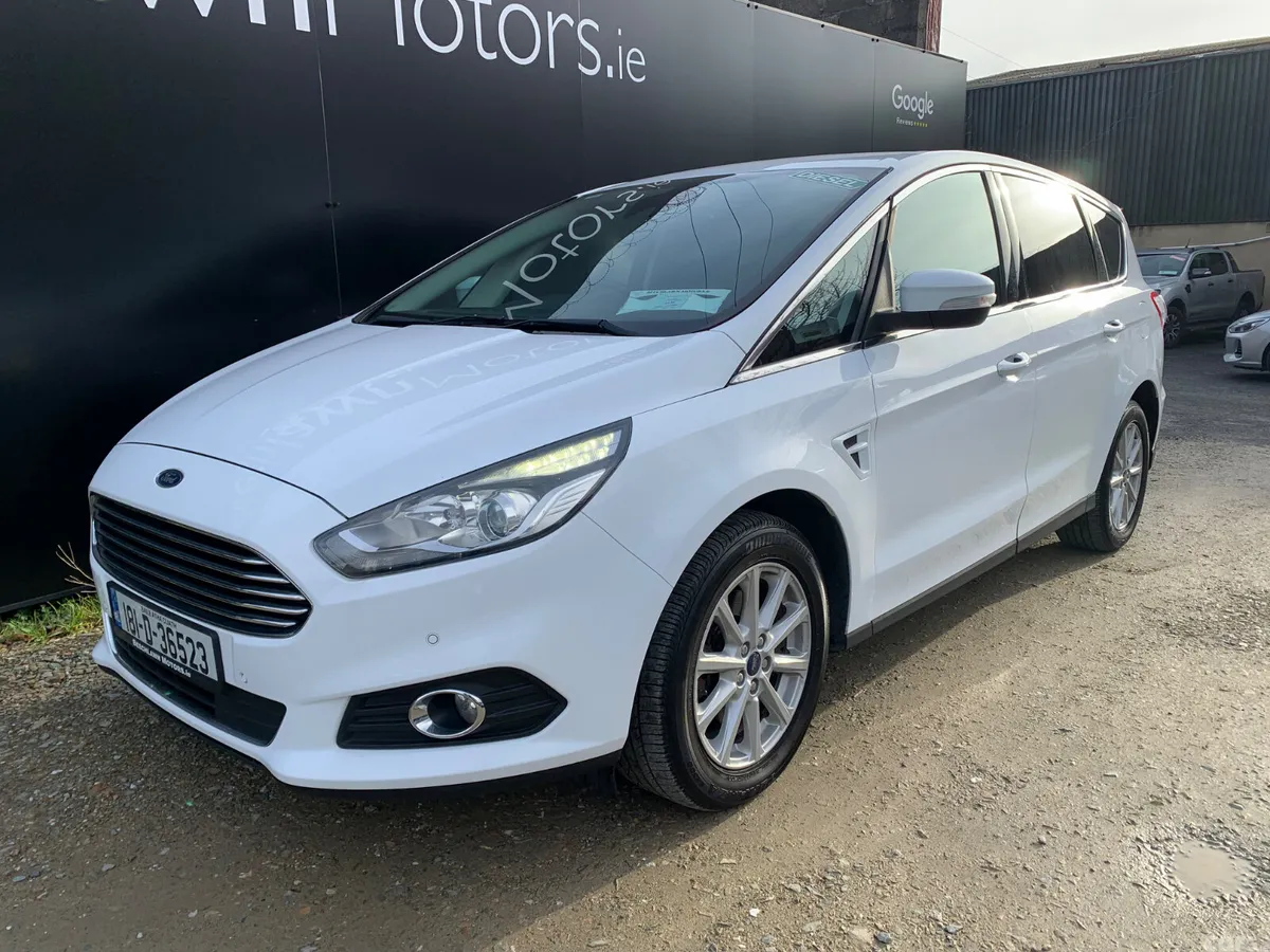 Ford S-Max MPV, Diesel, 2018, White