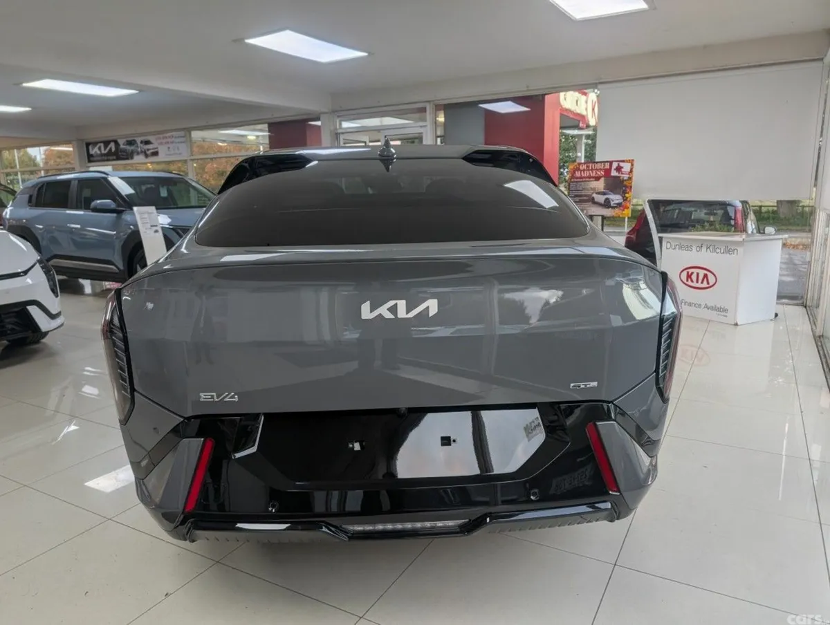 Kia EV4 Saloon, Electric, 2027, Grey
