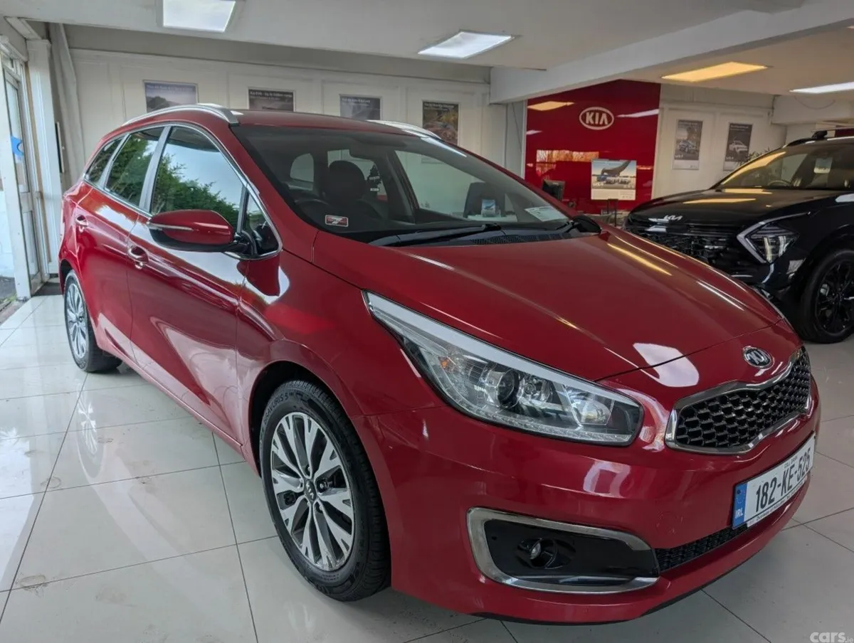 Kia Ceed Estate, Diesel, 2018, Red