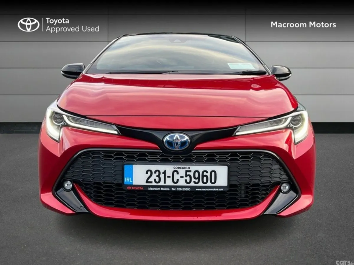 Toyota Corolla Hatchback, Petrol Hybrid, 2023, Red