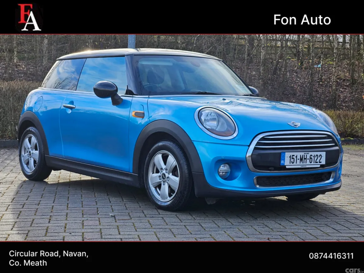 Mini Cooper Hatchback, Petrol, 2015, Blue