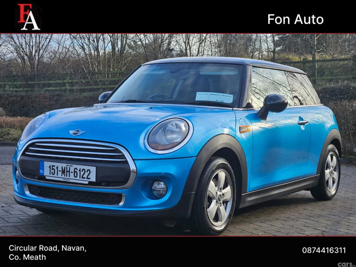 Mini Cooper Hatchback, Petrol, 2015, Blue