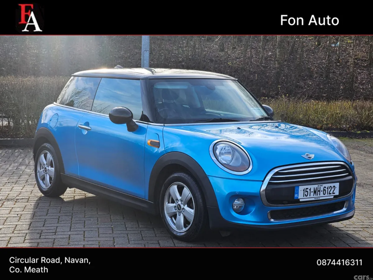 Mini Cooper Hatchback, Petrol, 2015, Blue