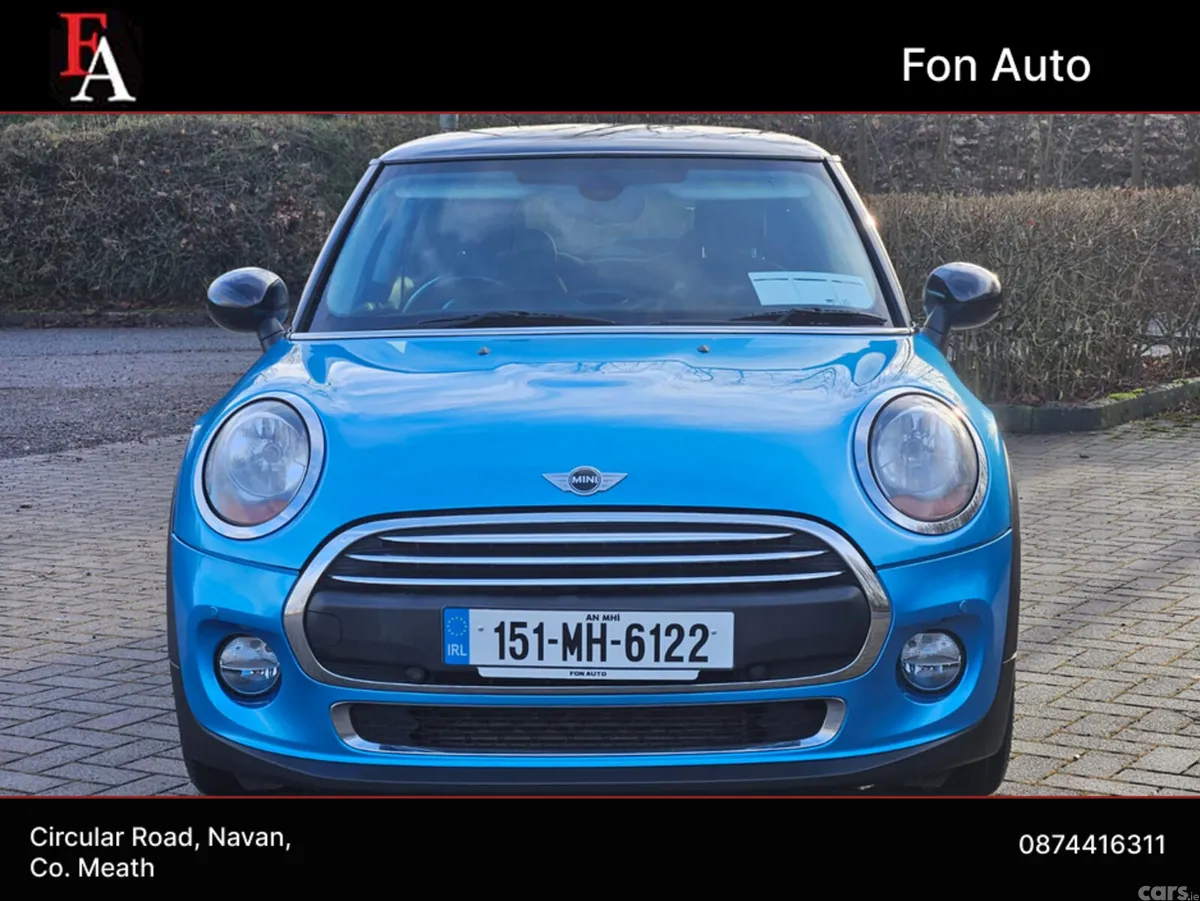 Mini Cooper Hatchback, Petrol, 2015, Blue