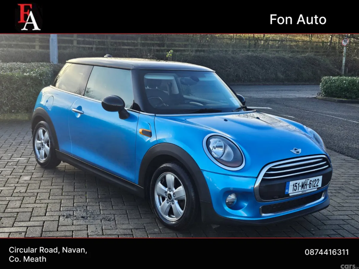 Mini Cooper Hatchback, Petrol, 2015, Blue